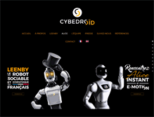 Tablet Screenshot of cybedroid.com